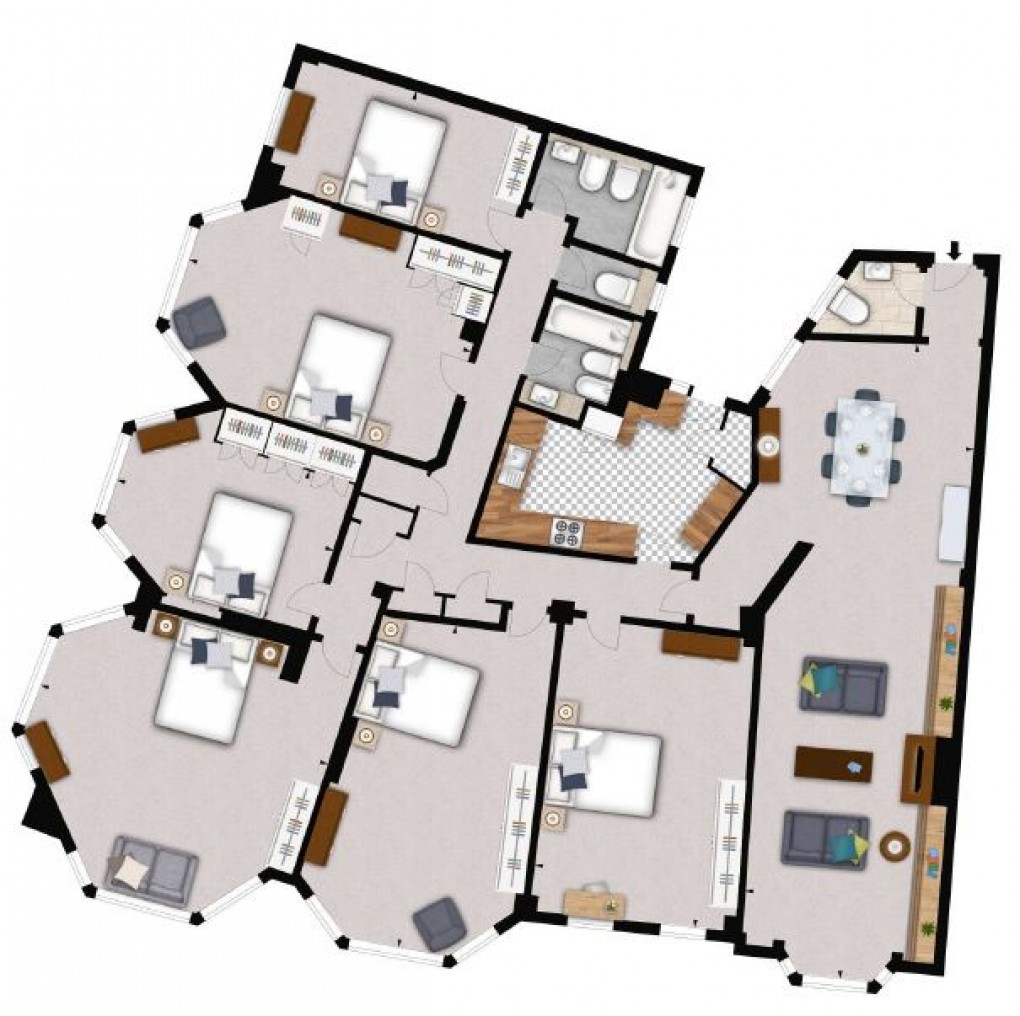 Floorplan for St John's Wood, London