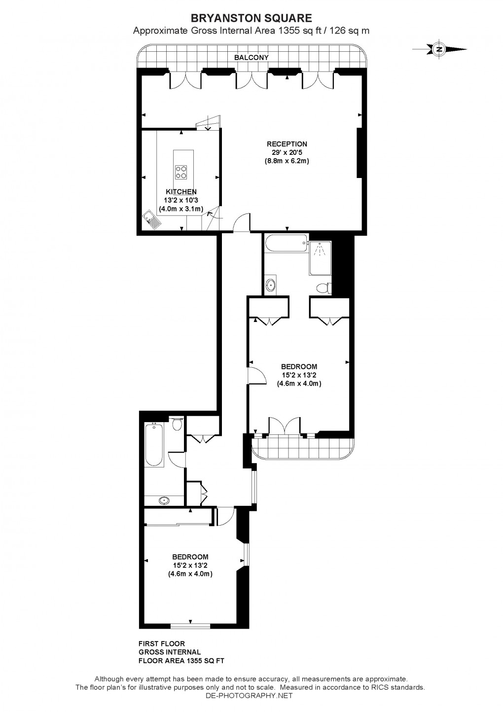 Floorplan for Marylebone, London