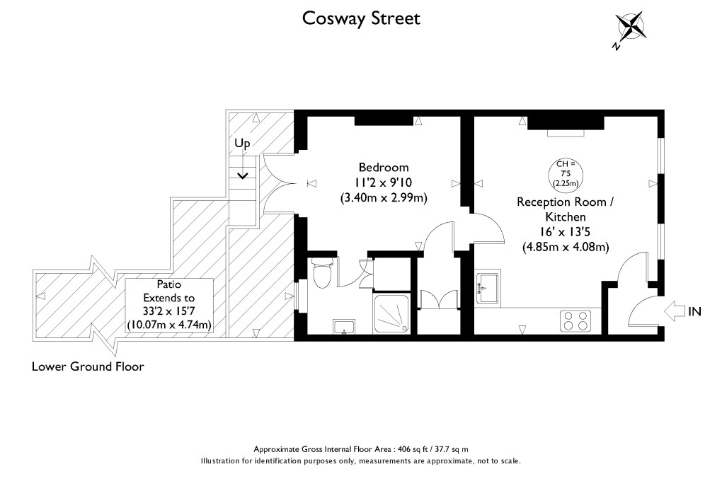 Floorplan for Marylebone, London