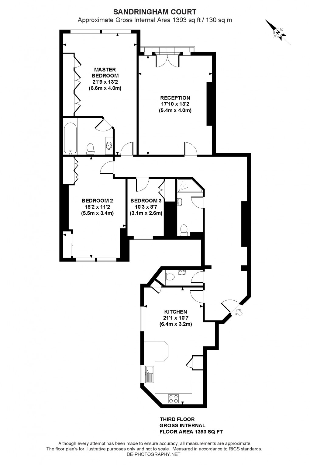 Floorplan for Maida Vale, London