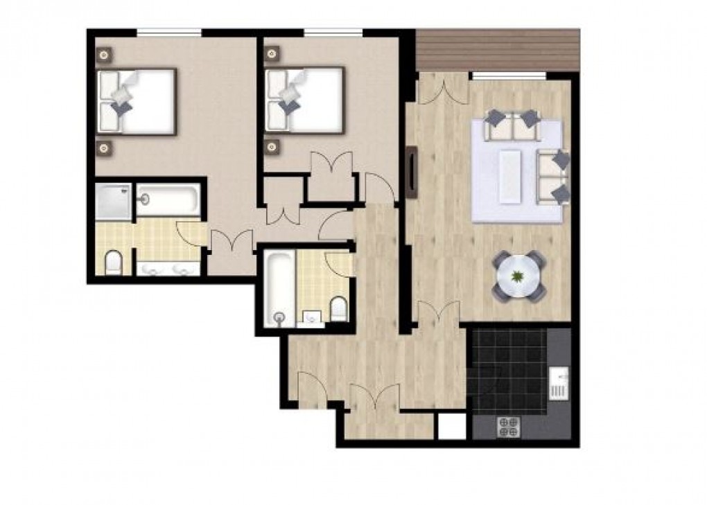 Floorplan for Westferry Circus, London