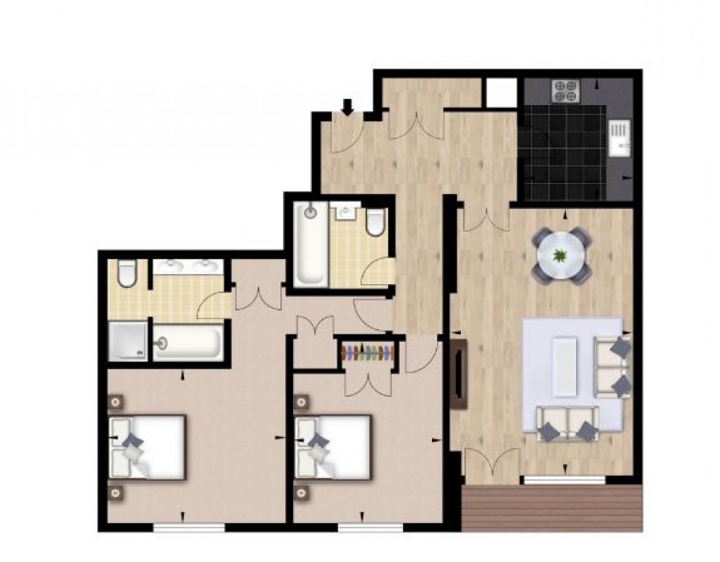Floorplan for Westferry Circus, London