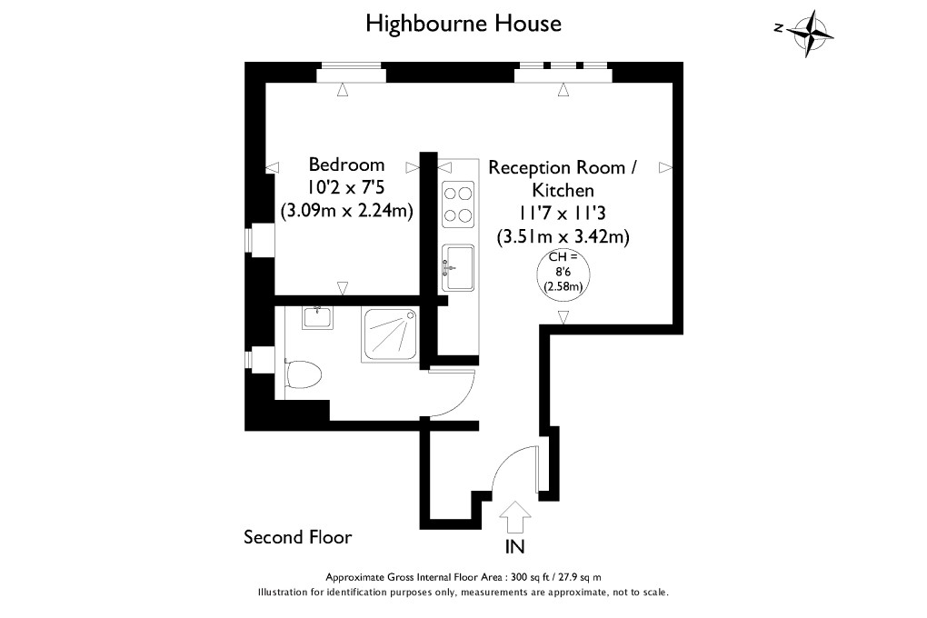 Floorplan for Marylebone, London