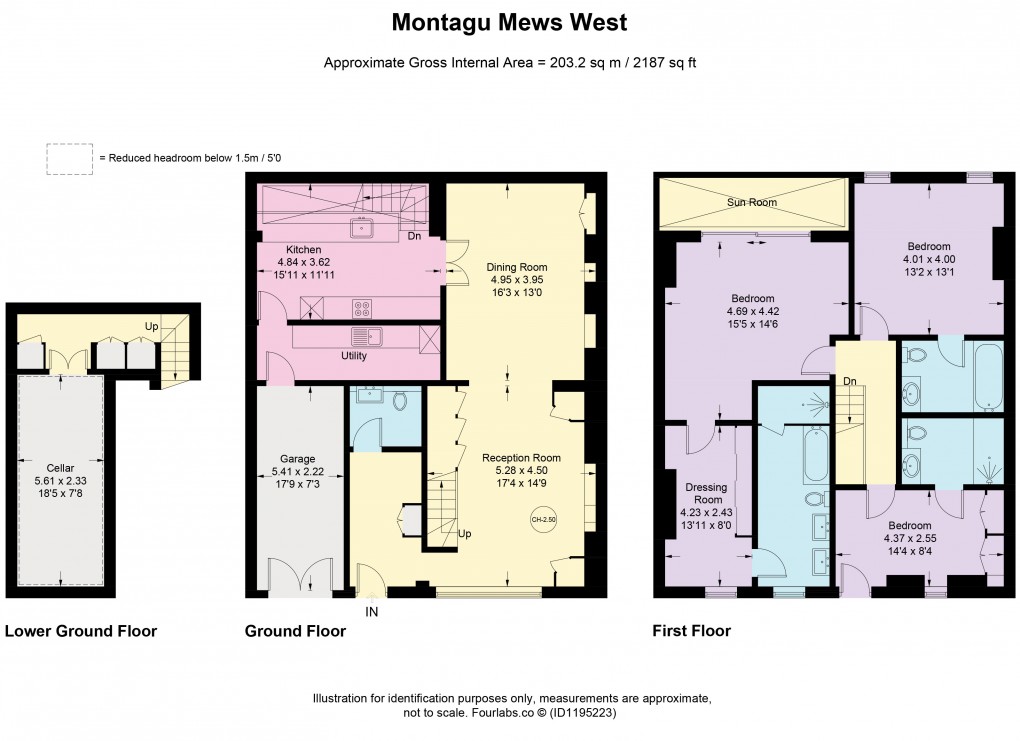 Floorplan for Marylebone, London