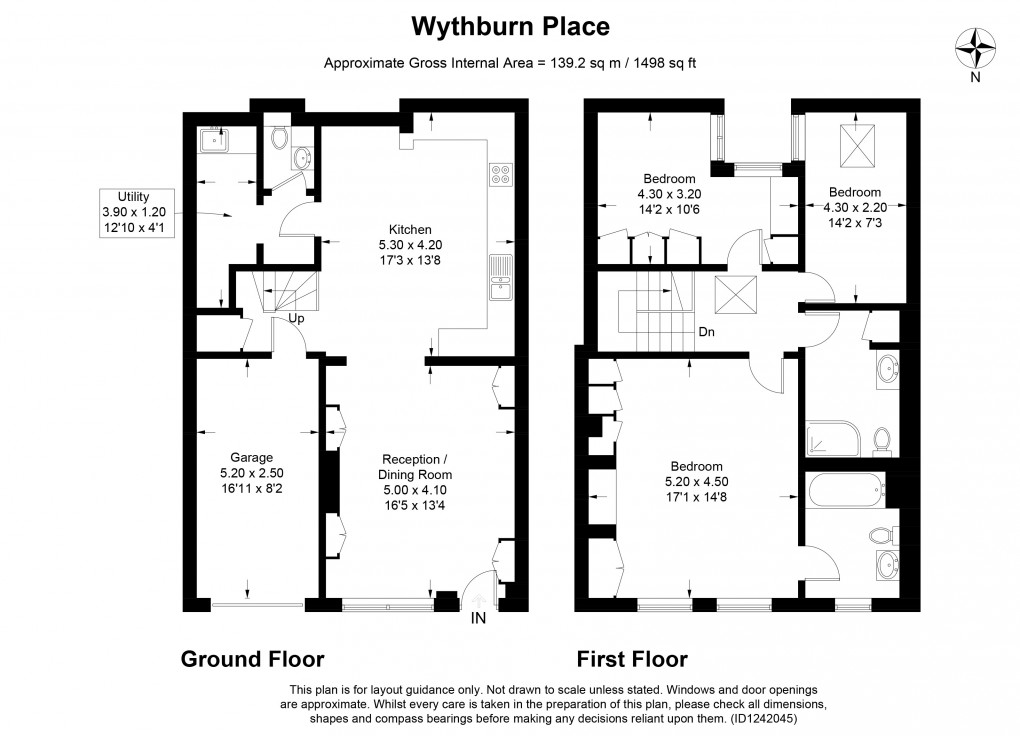 Floorplan for Marylebone, London