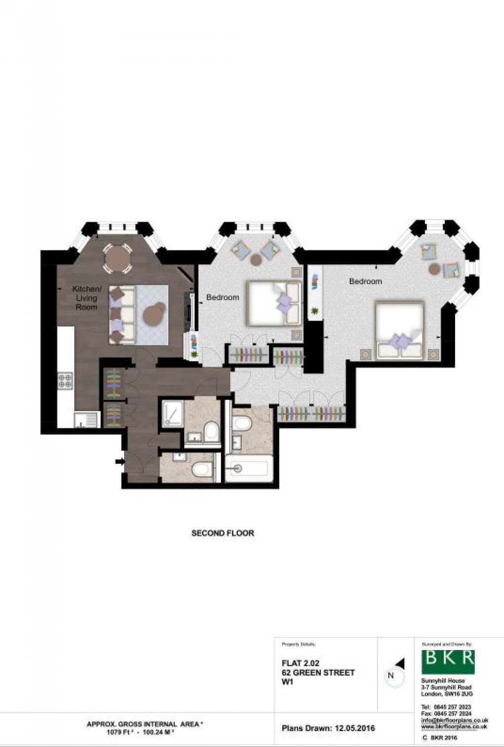 Floorplan for Green Street, Mayfair, London