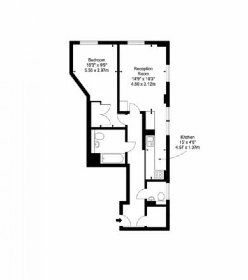 Floorplan for Paddington & Bayswater, London
