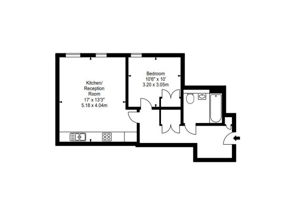 Floorplan for Paddington & Bayswater, London