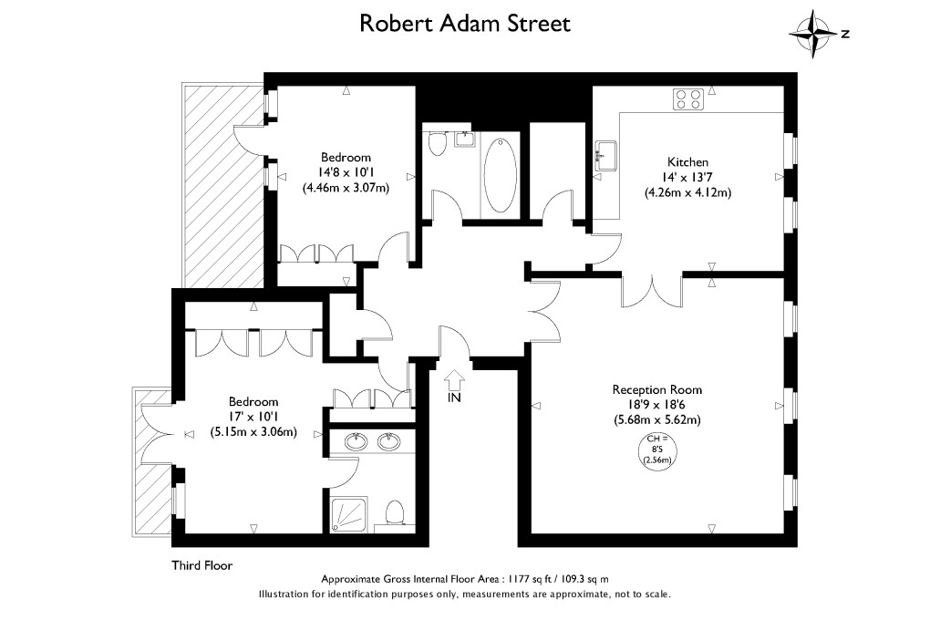 Floorplan for Marylebone, London