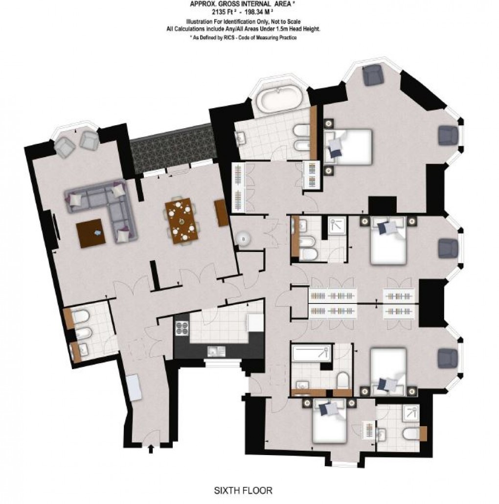 Floorplan for St John's Wood, London