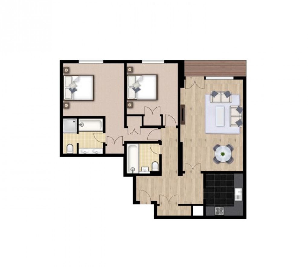 Floorplan for Canary Wharf, London
