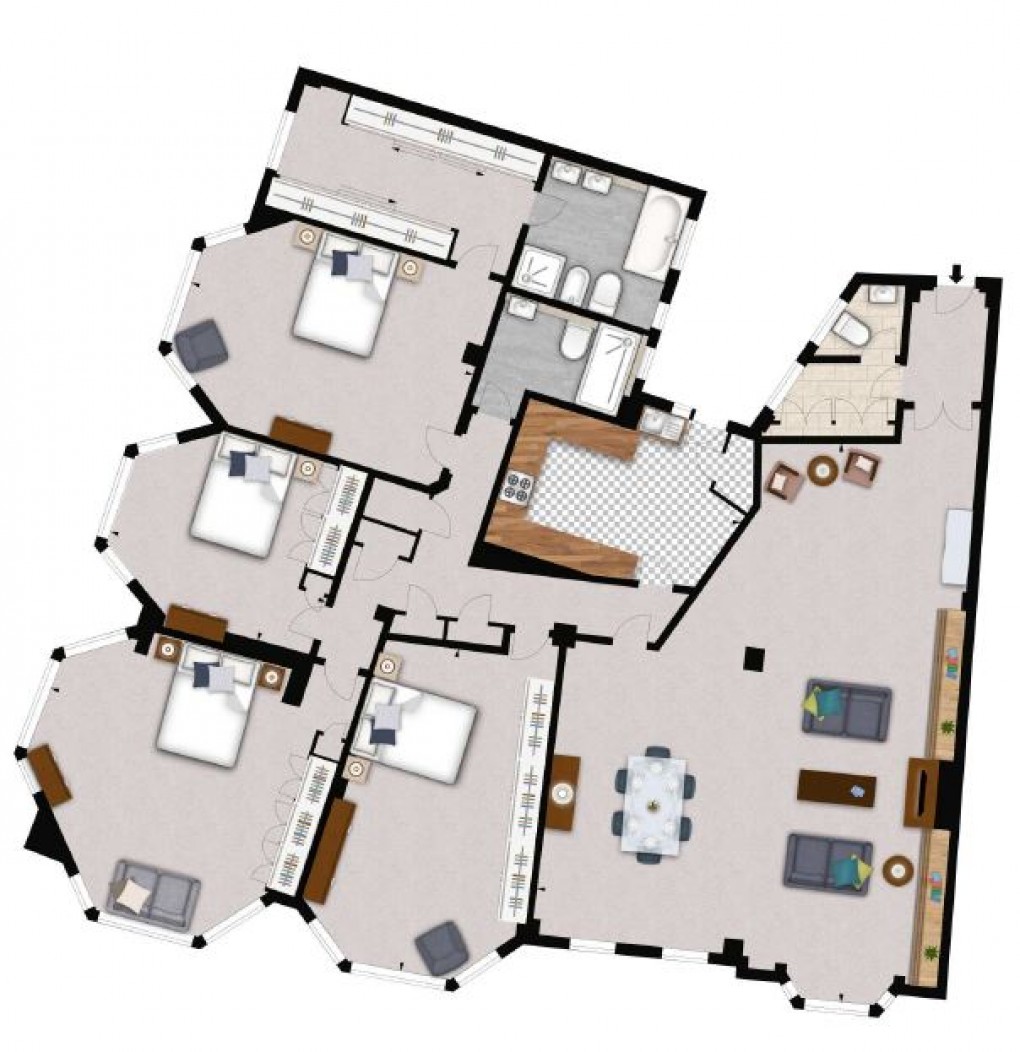 Floorplan for St John's Wood, London