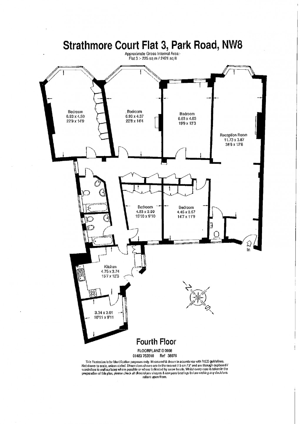 Floorplan for St John's Wood, London