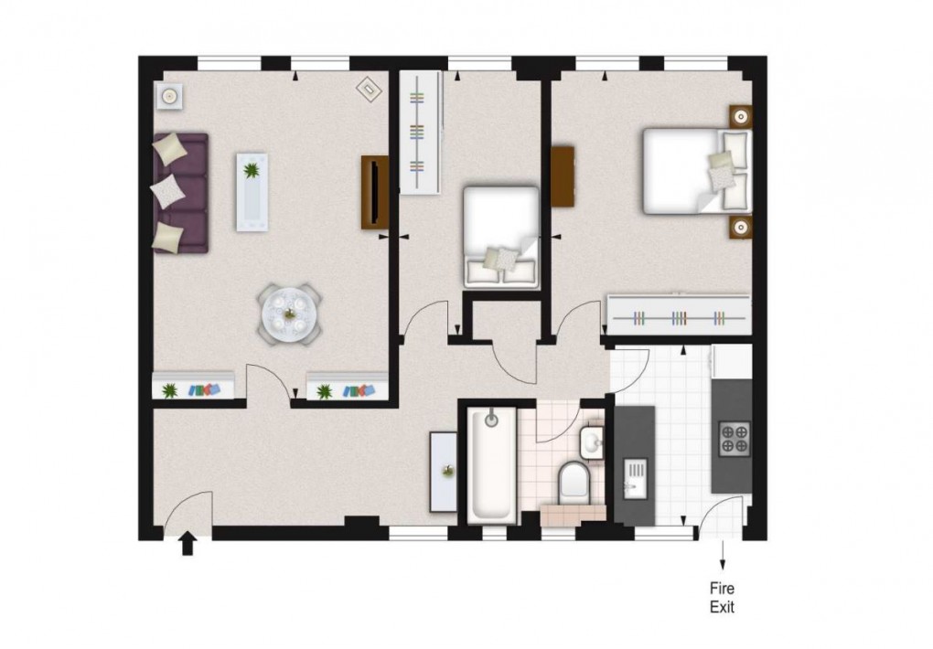 Floorplan for Chelsea, London
