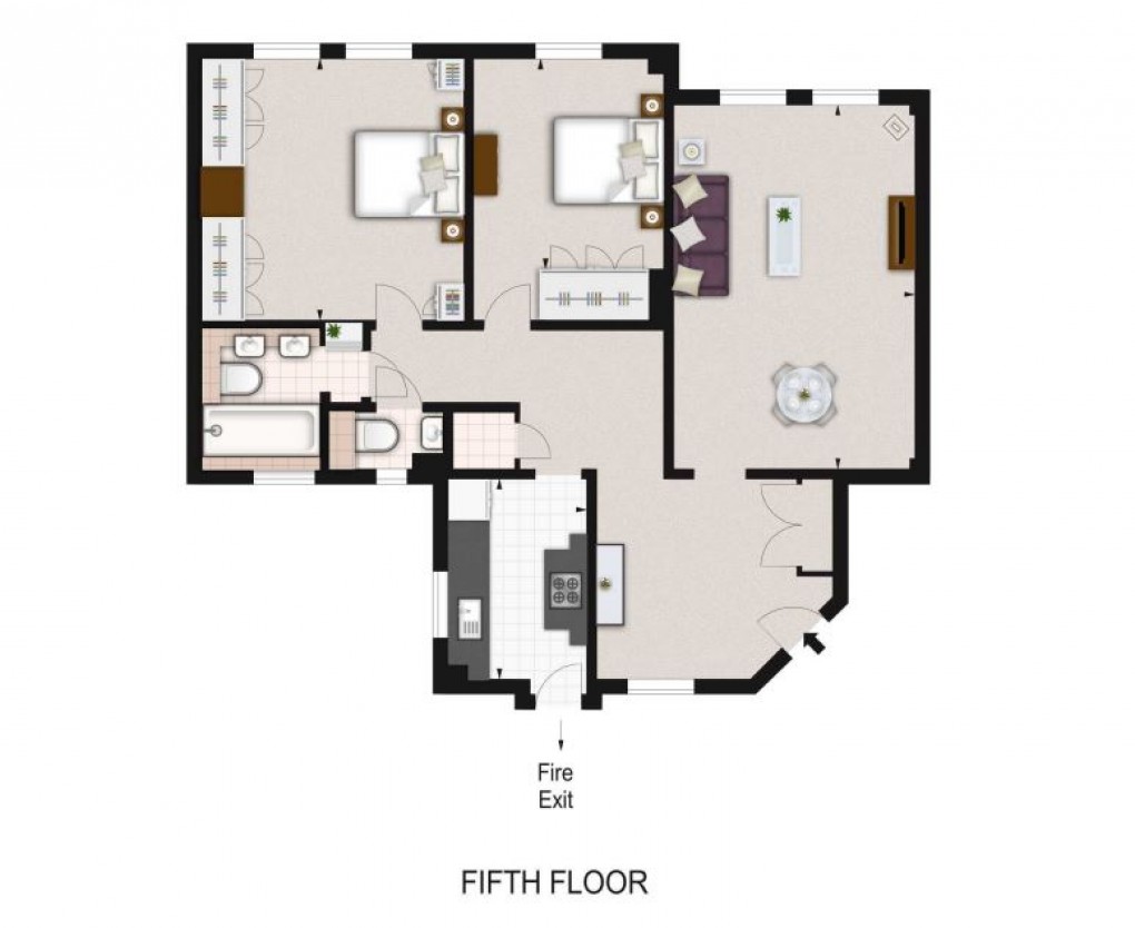 Floorplan for Chelsea, London
