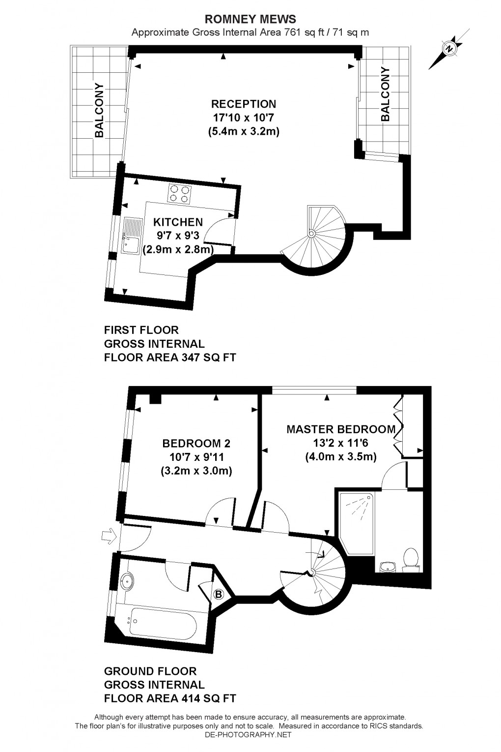Floorplan for Marylebone, London