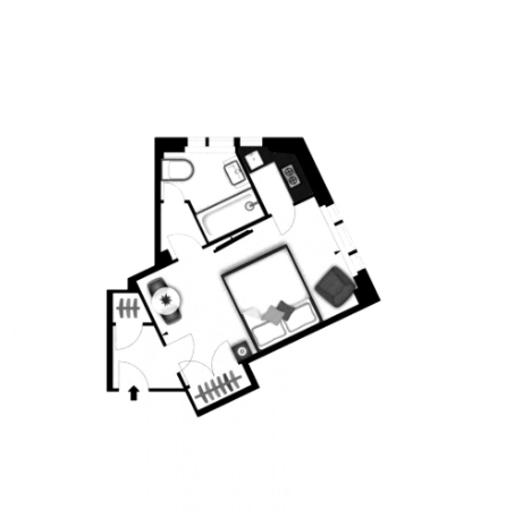 Floorplan for Hill Street, London