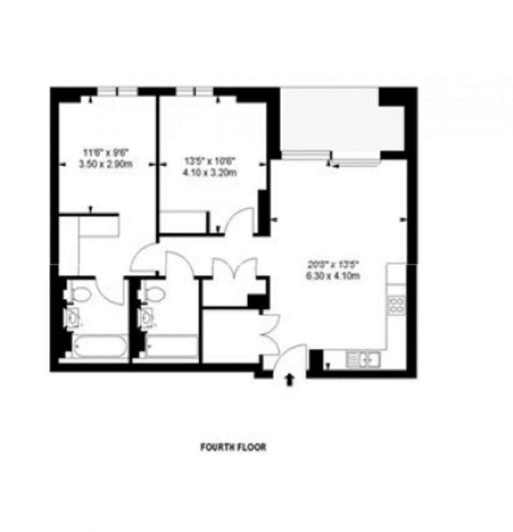 Floorplan for Edgware Road, London