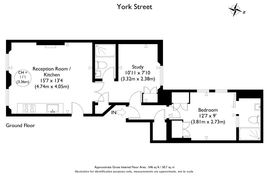Floorplan for Marylebone, London