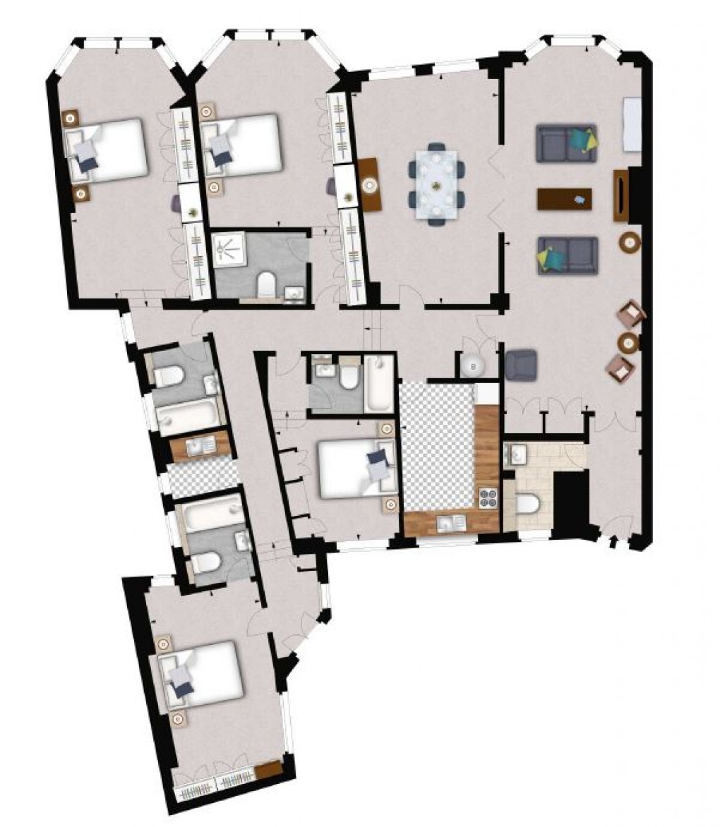 Floorplan for St John's Wood, London