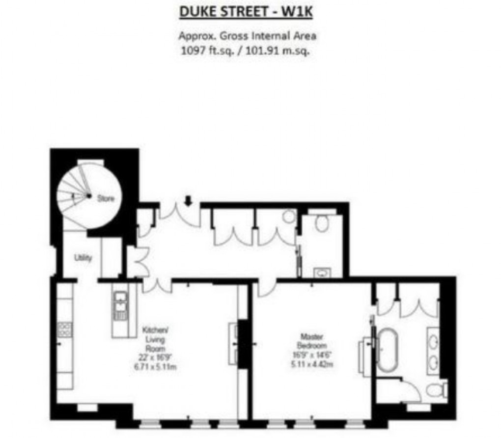 Floorplan for Mayfair, London