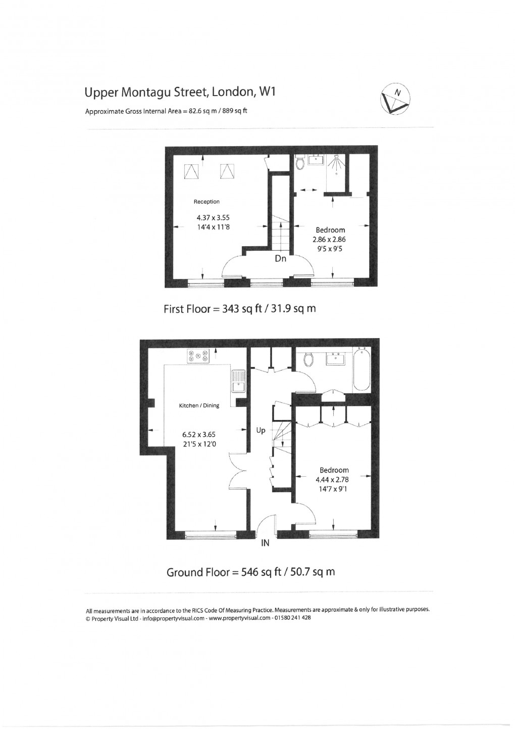Floorplan for Marylebone, London